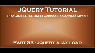 jquery ajax load