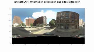 [Street SLAM] Orientation estimation and edge extraction