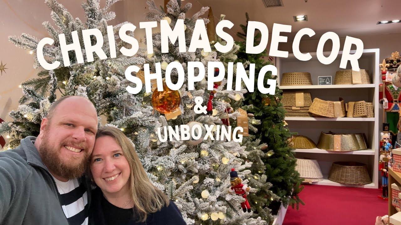 Christmas decor shop with me 2025