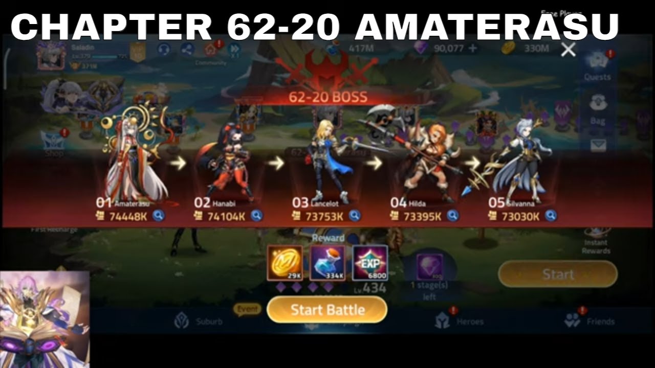 CAMPAIGN 62-20 AMATERASU ► MOBILE LEGENDS ADVENTURE