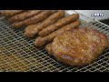 단양 원시인 마늘 떡갈비 | Grilled short rib patties, Danyang primitive garlic | Danyang, street food