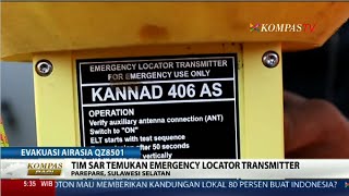 Tim Basarnas Temukan Emergency Locater Transmitter AirAsia QZ8501