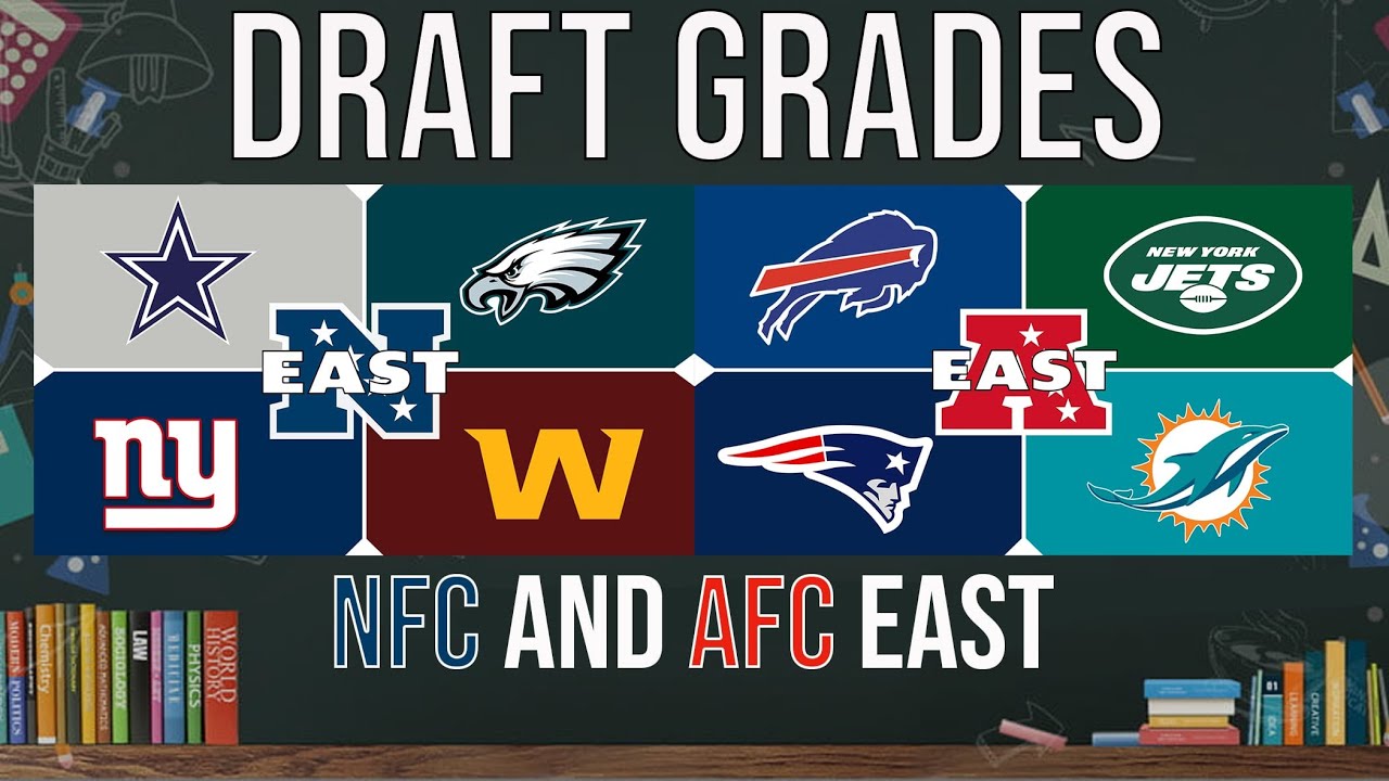 NFC and AFC EAST Draft Grades!