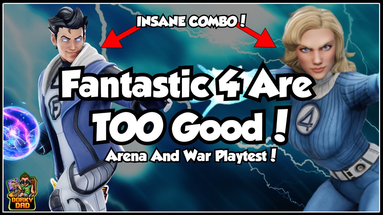 Fantastic 4 PLAYTEST! | War & Arena Meta WRECKED! | MSF | Marvel Strike Force