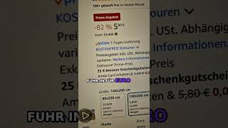 Amazon-Preisfehler: Decke unglaublich günstig sichern