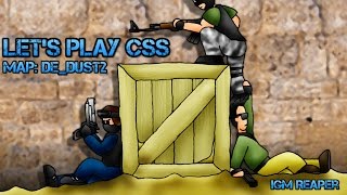 Let's Play Counter Strike: Source Map:de_dust2 Expert Bots (AWP/Magnum Kills)