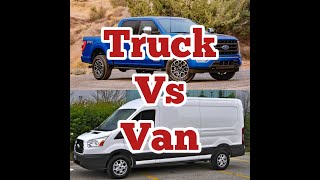 Truck vs. Van: Which Work Vehicle is Best for Your Painting Business?