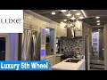 Luxe Elite 39FB luxury fifth wheel - 2020 interior walk through