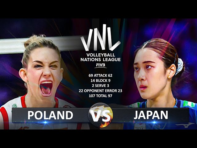 Poland vs Japan | Bronze Medal Match | Women's VNL 2025 - YouTube