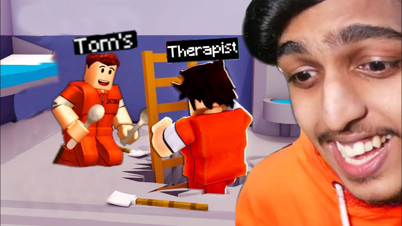 Escaping PRISON With TOM's In ROBLOX.. !! GAME THERAPIST YouTube