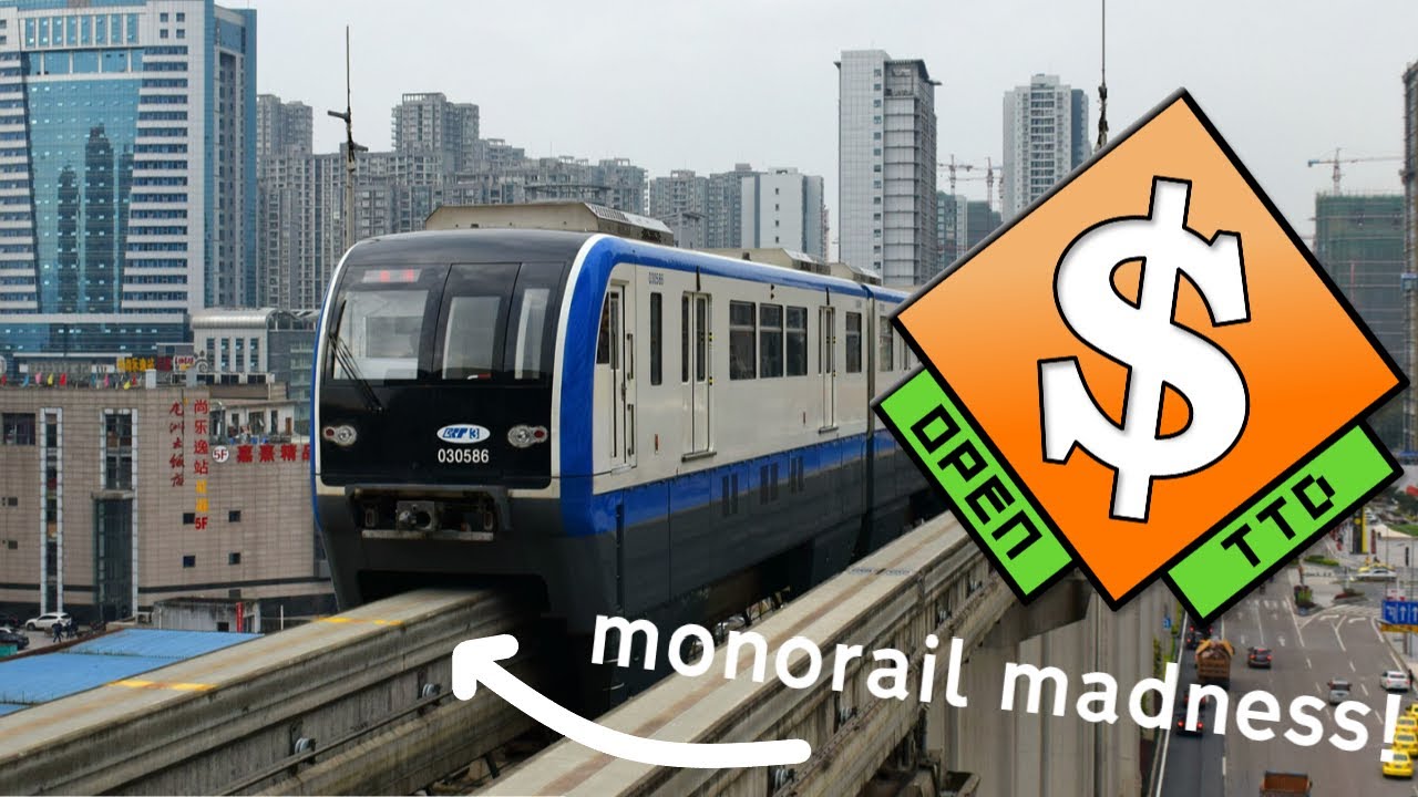 OPENTTD: Monorail Madness! - YouTube
