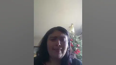 Alicia Jensen singing Lean on me