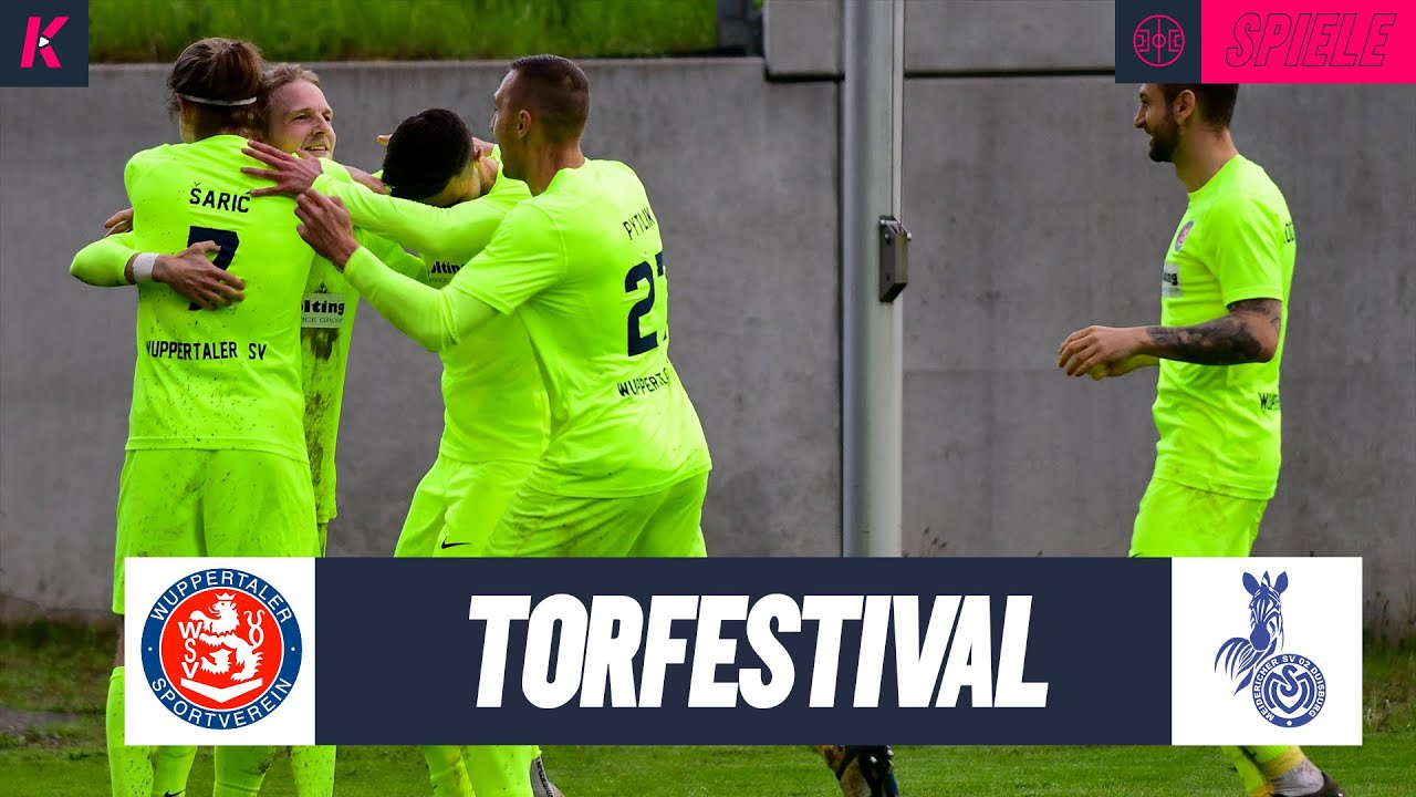 Spektakuläres Acht-Tore-Halbfinale: Wuppertaler SV trifft auf den MSV Duisburg