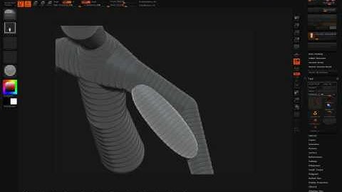 ZBrush Tutorial (Sketching with ZSpheres Basics) - Smooth Brushes