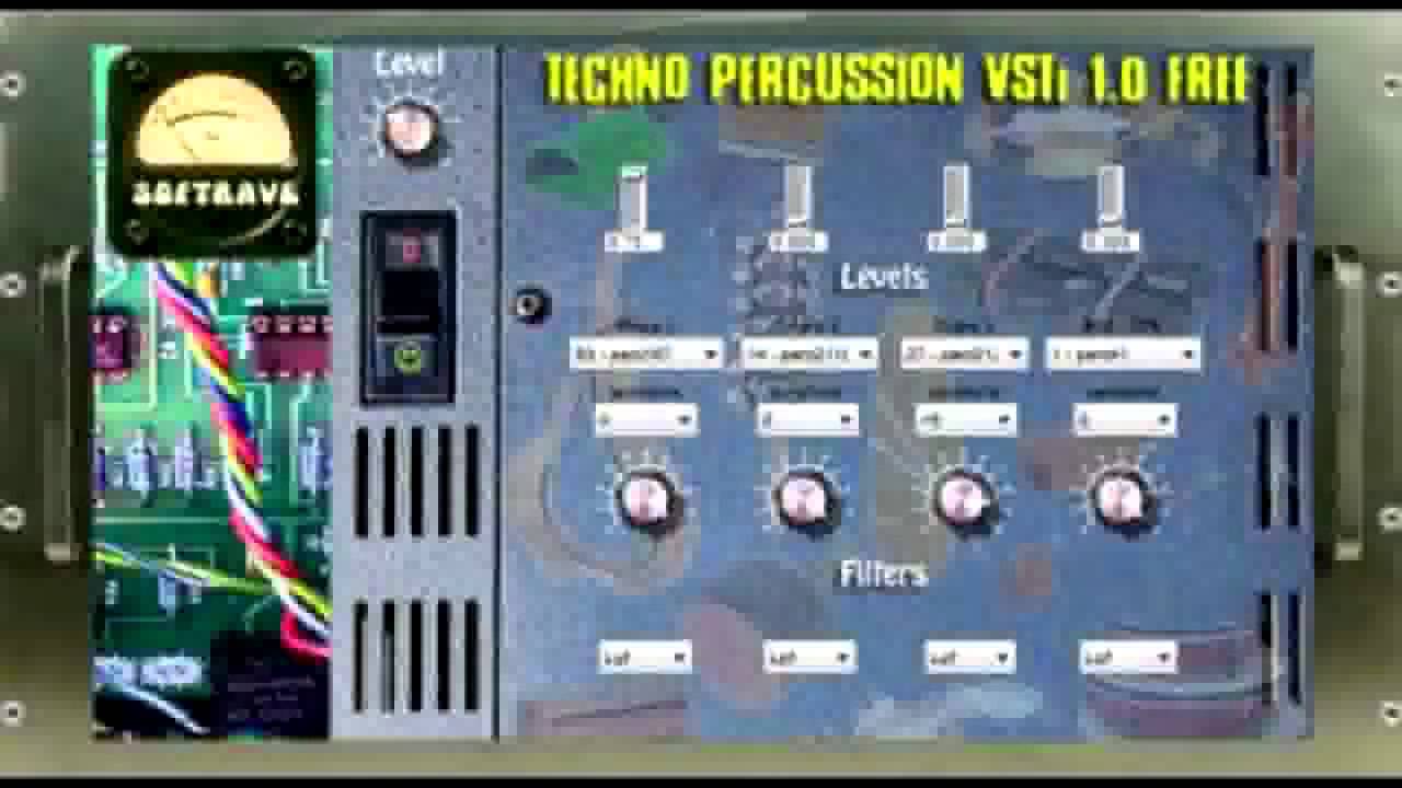 Techno Percussion Free VSTi Audio Demo by Softrave