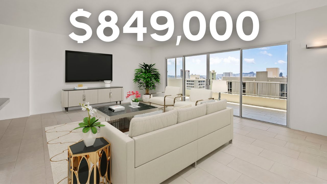 Oahu Condo For Sale in Makiki, Hawaii -  Condo Tour | 999 Wilder # 702