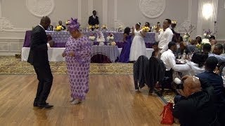 Mother-Son Wedding Dance during Reception at Grand Cinnamon Banquet & Convention Centre in Toronto