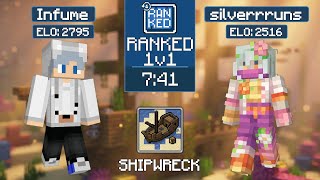 Infume Vs Silverrruns Mcsr Ranked Shipwreck Seed