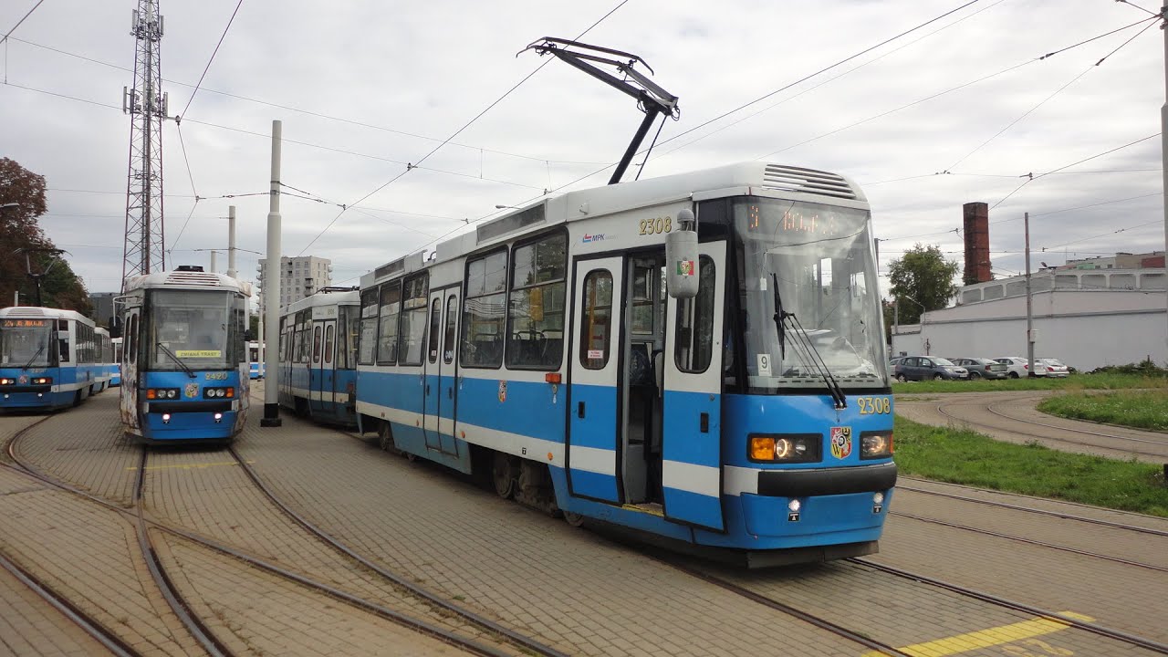 105NWr MPK WROCŁAW 2308-2309 - Linia 6 bis