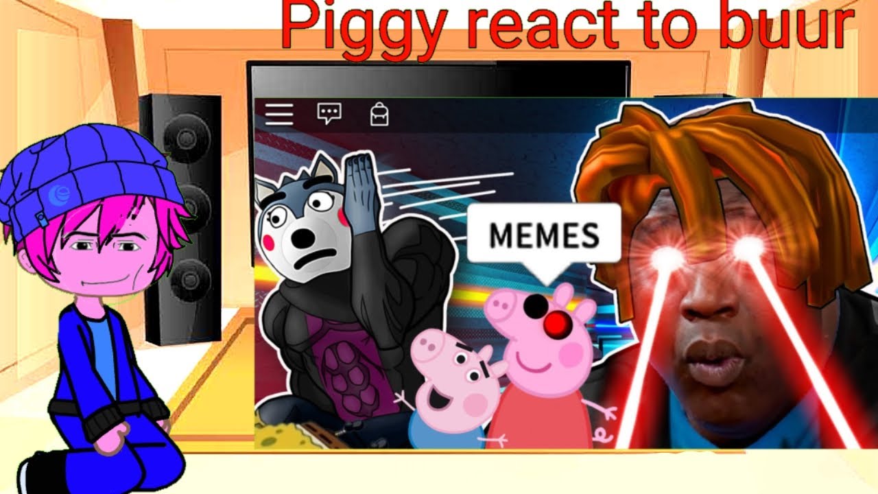 Piggy react to Piggy funny moments (1/?)