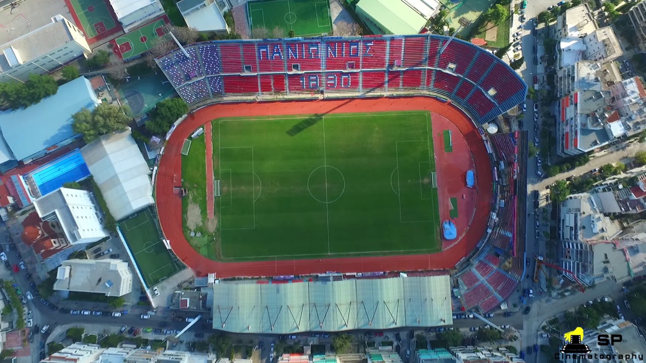 Στάδιο Πανιωνίου - Στάδιο Νέας Σμύρνης | Aerial Footage of Nea Smyrni Stadium