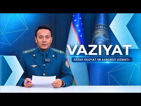 Jizzax viloyat IIB Axborot xizmati tomonidan tayyorlangan “Vaziyat” koʻrsatuvining navbatdagi soni