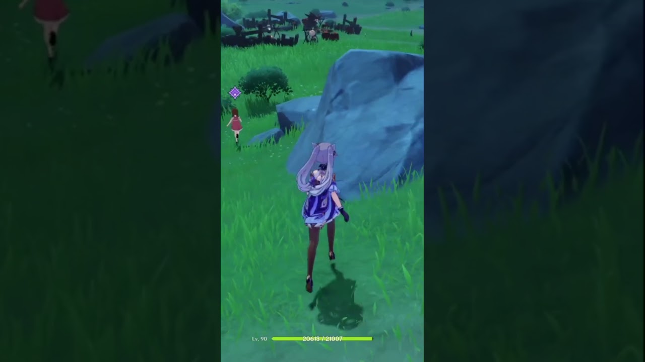 Genshin Impact  Language Exchange-Go to the hilichurl camp with Ella musk