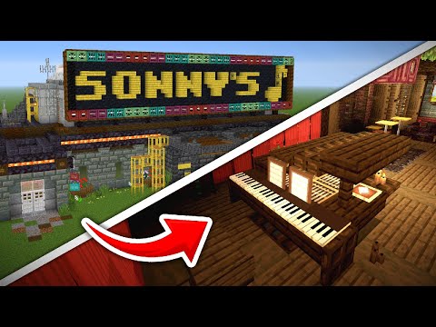 I Built a Jazz Club in Minecraft