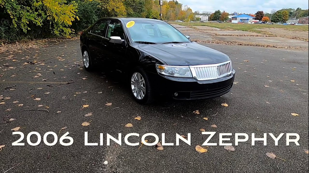 Lincoln Zephyr 2006 года — за 3 минуты или меньше!!