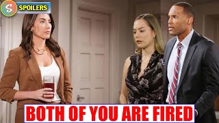 Shock!! Steffy decides to fire both Hope and Carter when she knows they're dating | B&B Spoilers