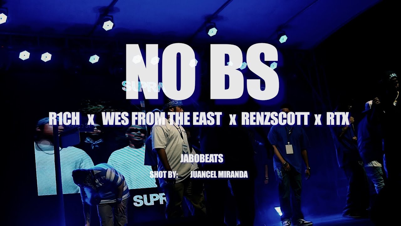 NO BS (Official Audio/ Video)- R1CH l Wes from the East l Renzscott l RTX
