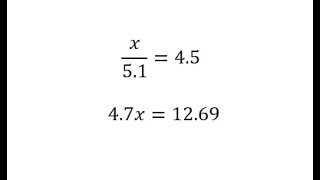 Solve a One Step Equation with Decimals (Multiply or Divide)