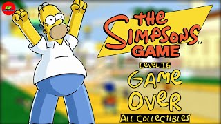 The Simpsons Game PS2: Level 16 - Game Over (All Collectibles)
