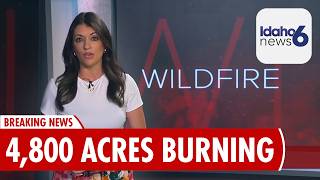 TEAM COVERAGE: Claremont Fire Prompts Evacuations in Boise County