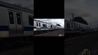 【驚異の130km/h同士のすれ違い】E531系&E657系 常磐線130km/h区間を超高速通過(128.8km/h &128.6km/h)