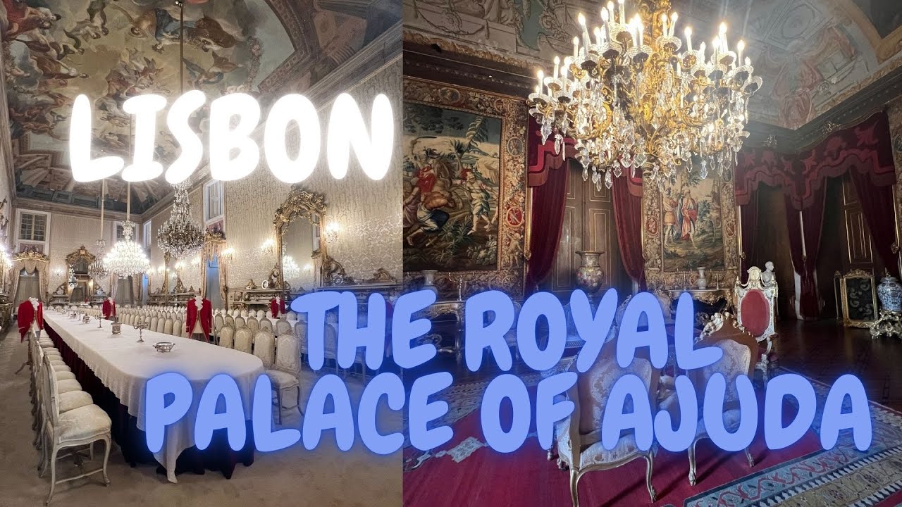 Inside Portugal's ROYAL Palace of Ajuda in Lisbon | Walk through Throne Room, Ballroom & Blue Room