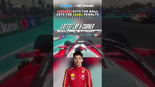 MIAMI GP 2026 | Leclerc loses his pole and gets 10 second penalty #f1#formula1#leclerc#formulaone