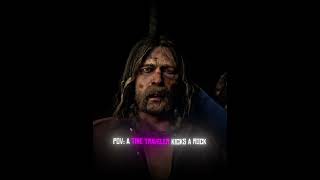 A Time Traveler Kicks A Rock Rdr2