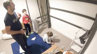 IKEA TUFFING loft bed assembly time-lapse Part 1