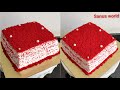 Perfect 1/2 kg റെഡ് വെൽവെറ്റ് കേക്ക് 🎂 👌😋|1/2 kg Red velvet 🎂 Recipe Malayalam| Sanus world|