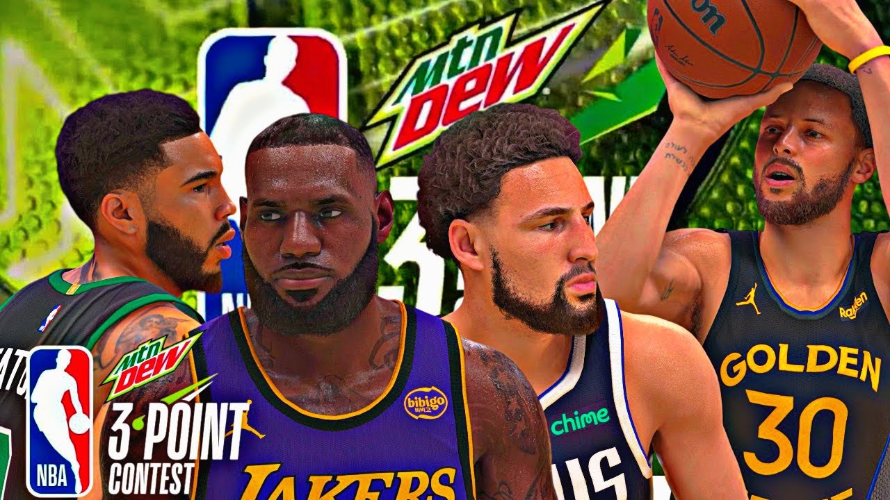 3 point contest | NBA 2K25 PS5 (HDR 4K) - YouTube