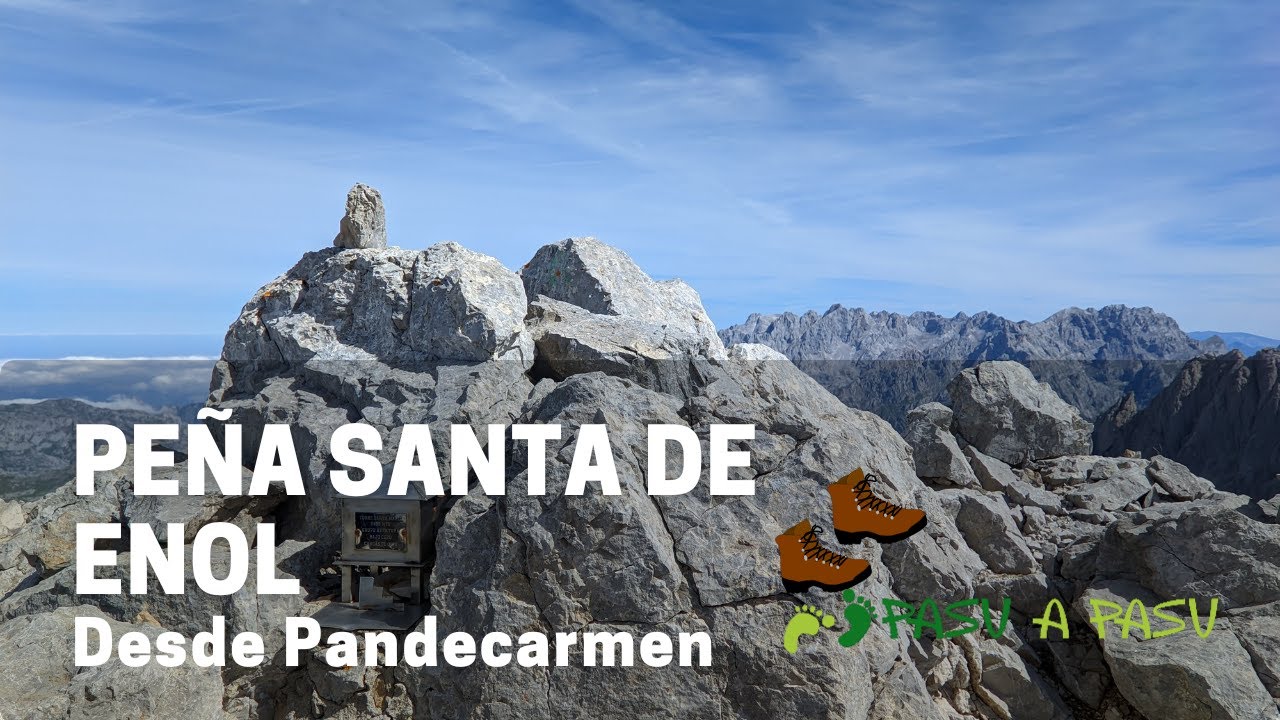 Ruta a la PEÑA SANTA DE ENOL en los PICOS DE EUROPA 👣⛰️👣