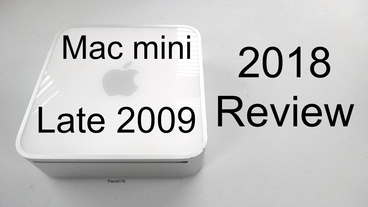 Apple Mac Mini Late 09 Intel Core 2 Duo 18 Review Youtube