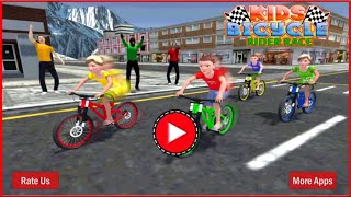 Kids Bicycle Rider Street Race - Android Game - Game Rock screenshot 5