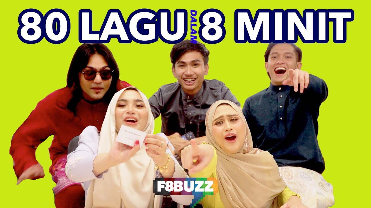 Aidilia, Lia Aziz, Yamani, Reedzwann & Haikal Farid Cuba Nyanyi 80 Lagu Dalam 8 Minit • Edisi Raya