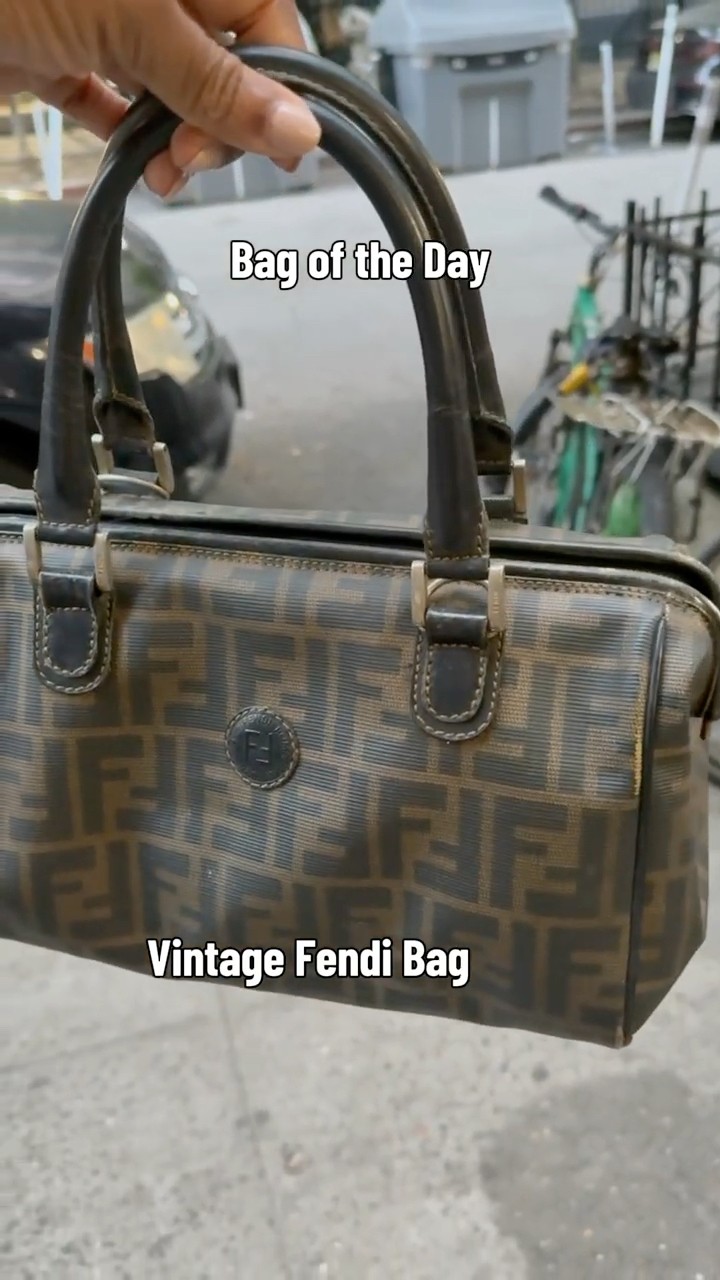 Vintage Fendi Bag for a STEAL on eBay - YouTube