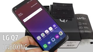 LG Q7 Unboxing (Midrange Phone With AI, Compact Design)