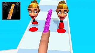 NAIL STACK! game BIG UPDATE 💕👸💅 Gameplay All Levels Walkthrough iOS, Android New Game screenshot 4