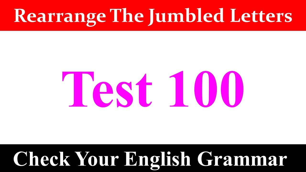 Test No. 100 - YouTube
