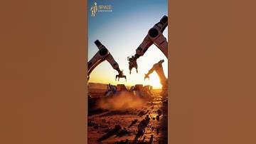 Building the Future | Construction Robots Create Space Colony 🏗️🌌